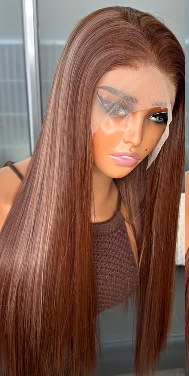 Blend hair 22 pouces lace 13x6