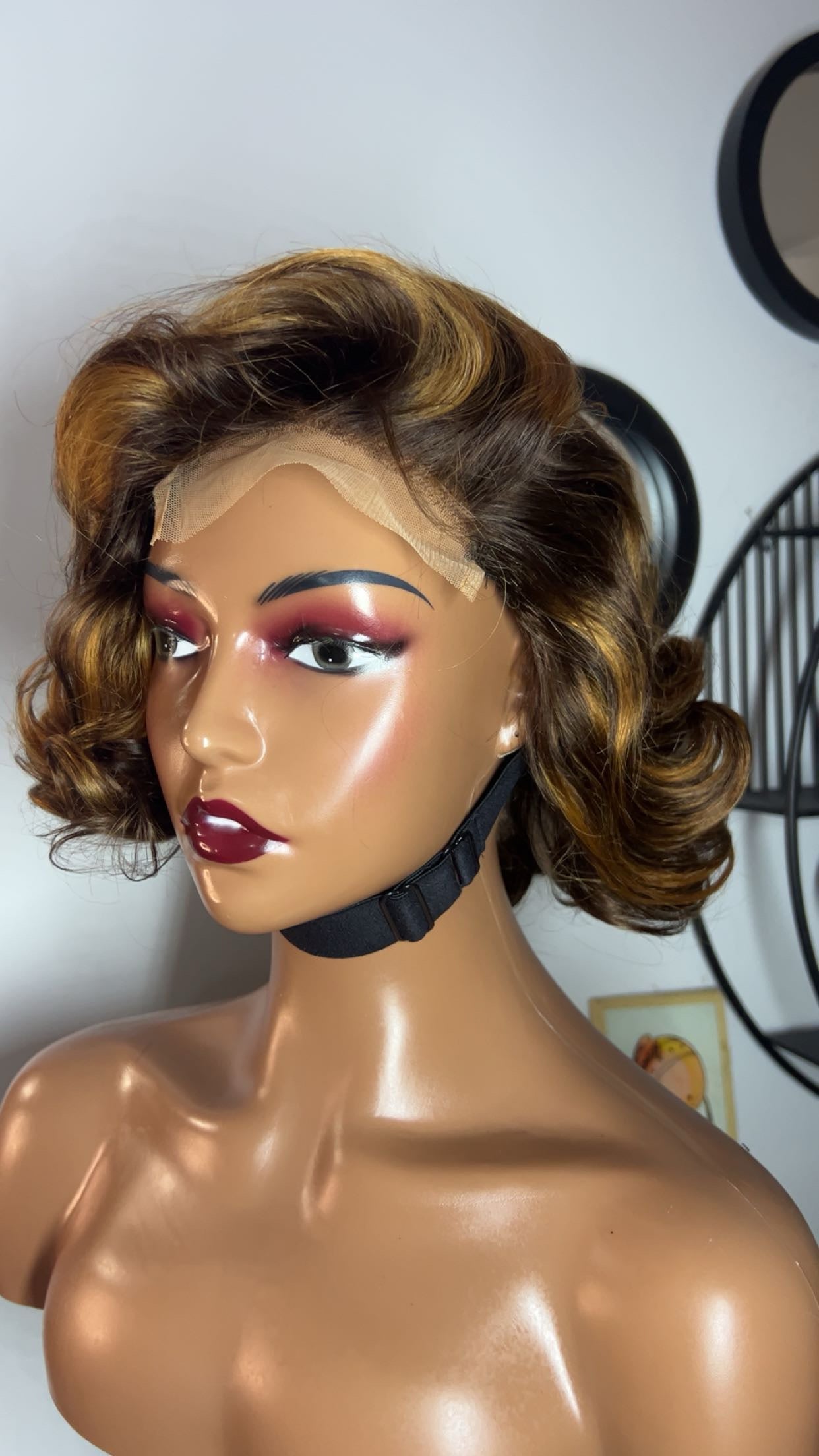 Bouncy 100% human hair de 14 pouces