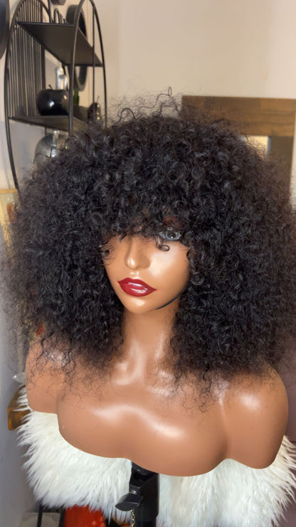 Perruque spanish curly de 12 pouces 3 couleurs disponibles