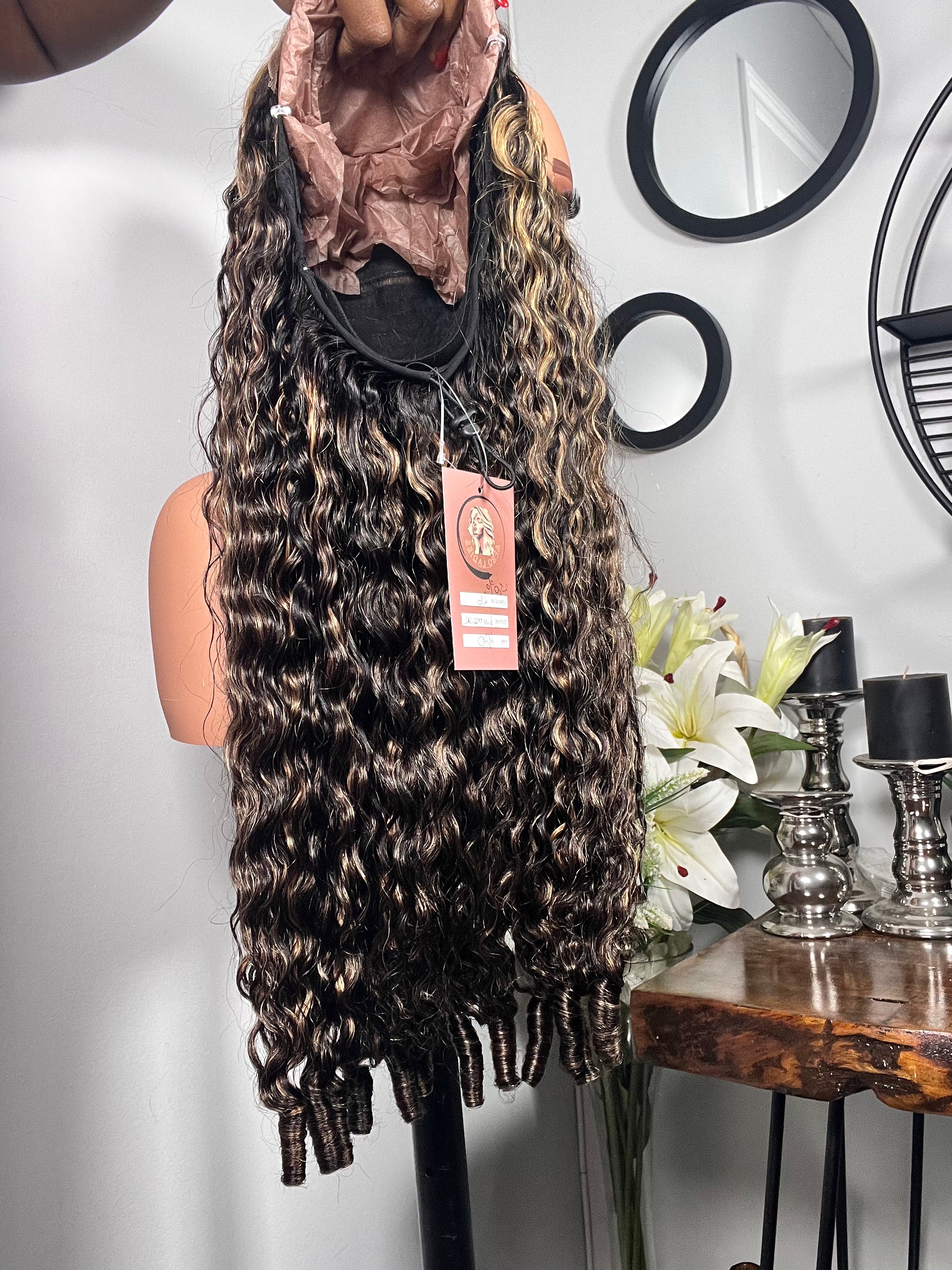 Prête à porter burmese 100% human hair