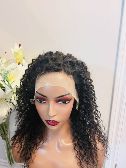 Jerry curly 100% human hair 20 pouces couleur 1B