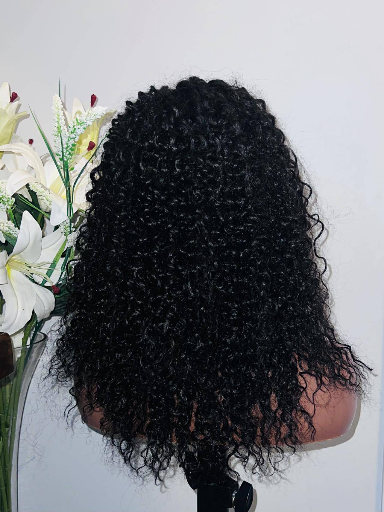 Jerry curly 100% human hair 20 pouces couleur 1B