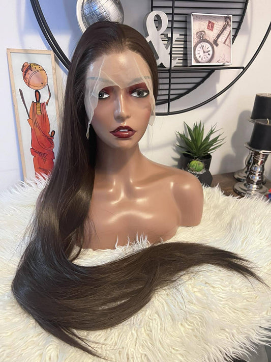 blend hair 30 pouce couleur café