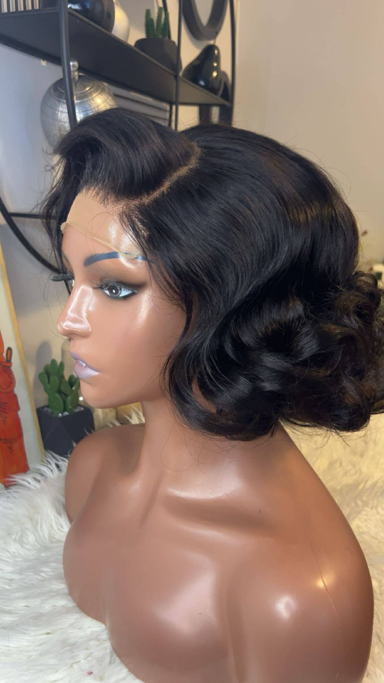 Bouncy 100% human hair de 14 pouces