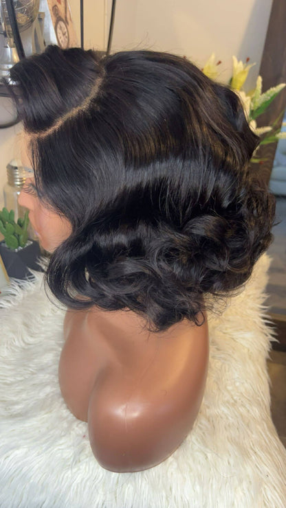 Bouncy 100% human hair de 14 pouces