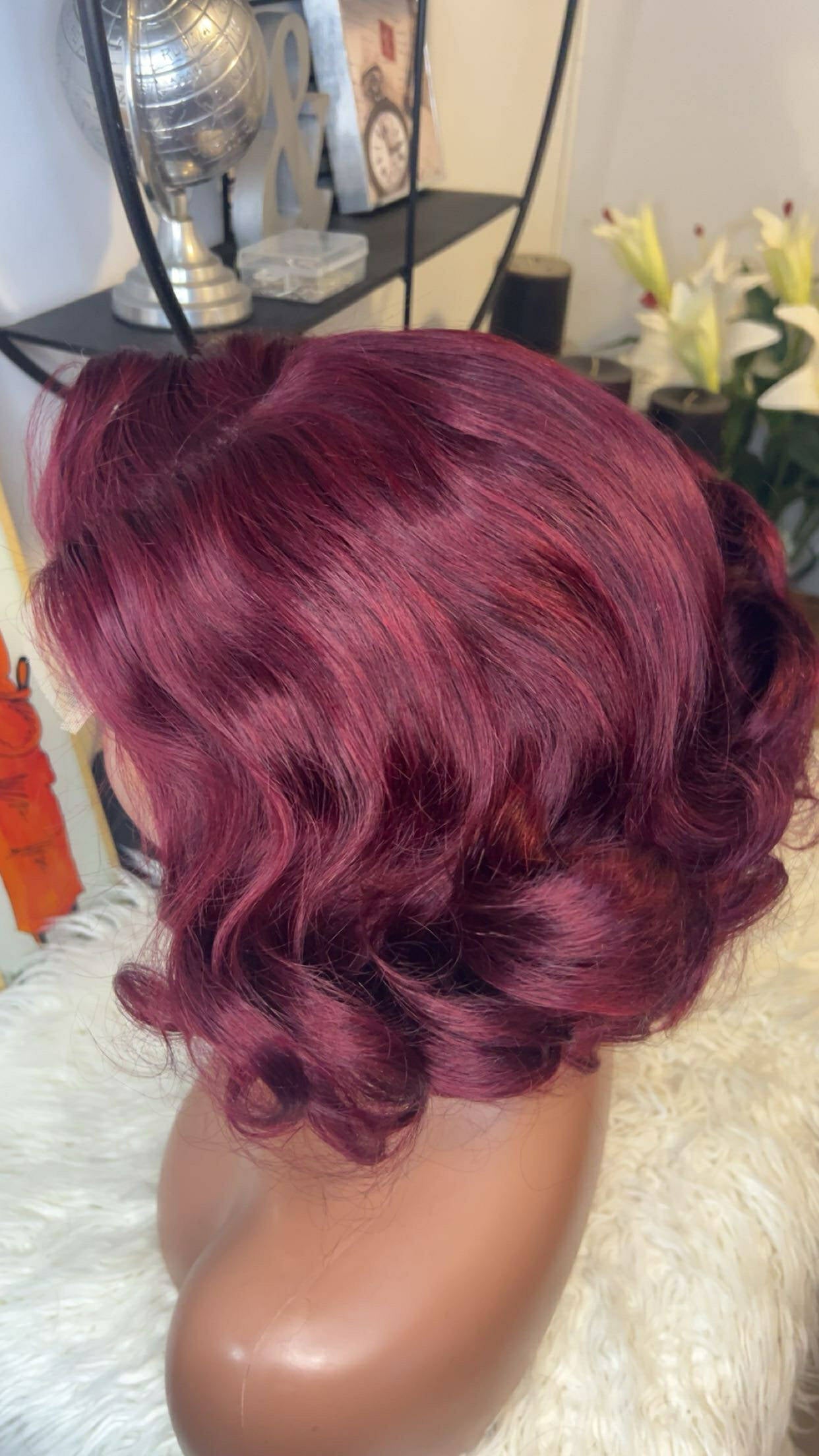 Bouncy 100% human hair de 14 pouces