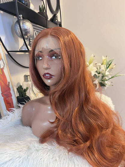 blend hair couleur ginger de 24 pouces