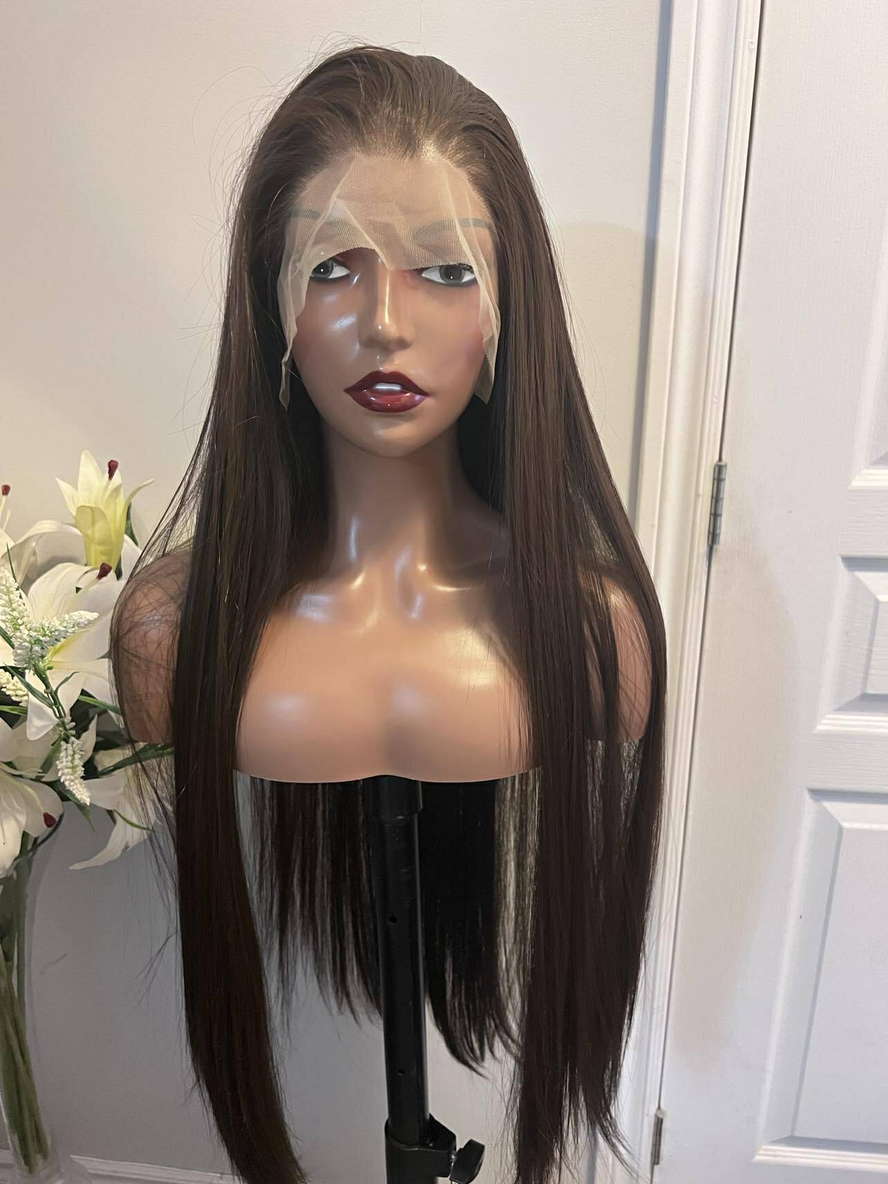 blend hair 30 pouce couleur café