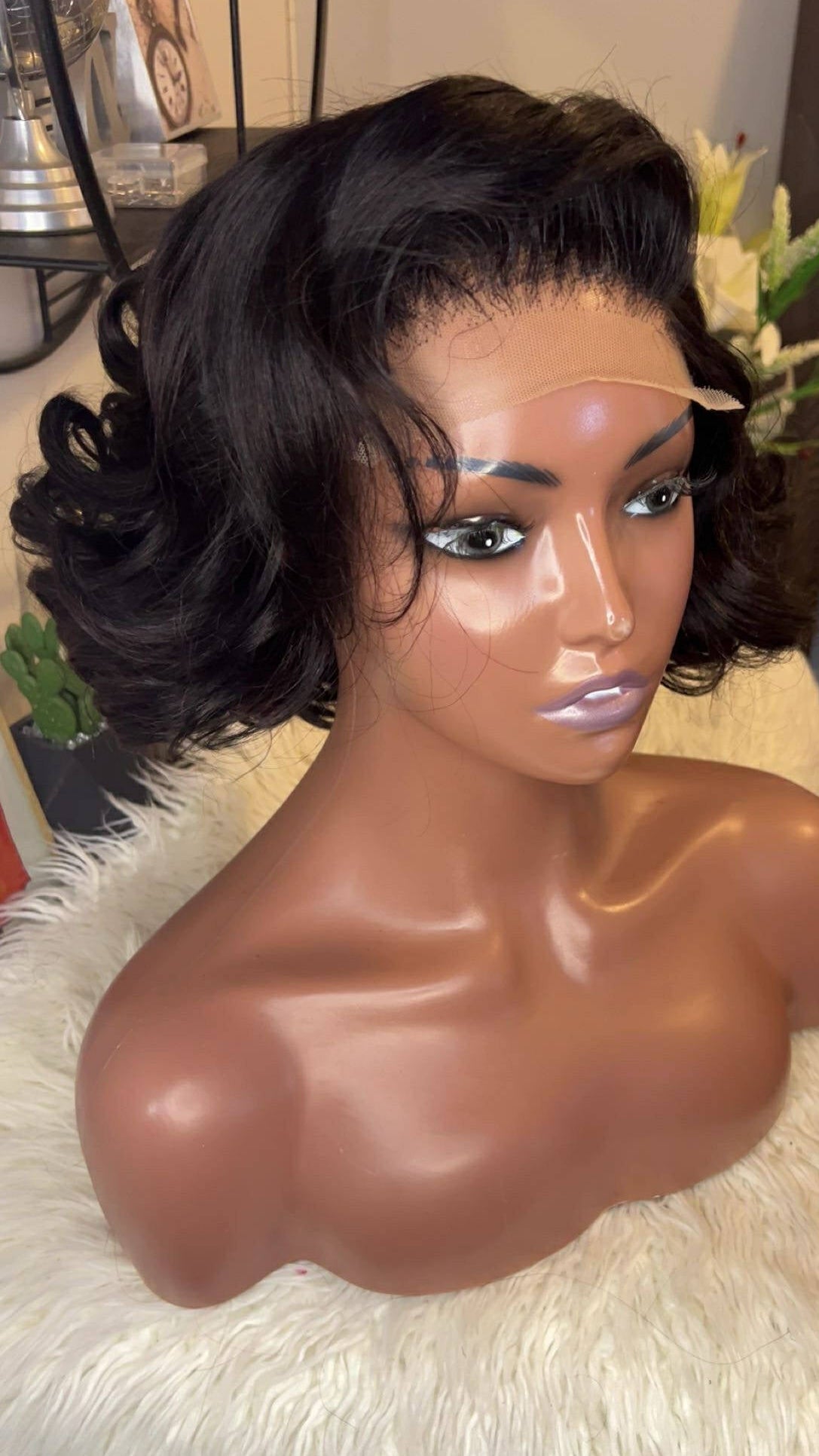 Bouncy 100% human hair de 14 pouces