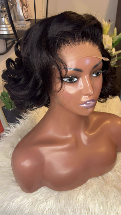 Bouncy 100% human hair de 14 pouces