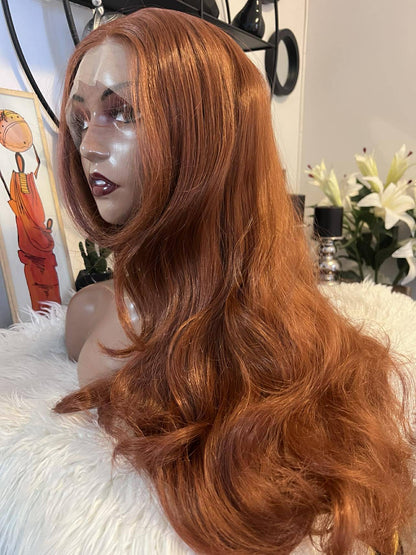 blend hair couleur ginger de 24 pouces