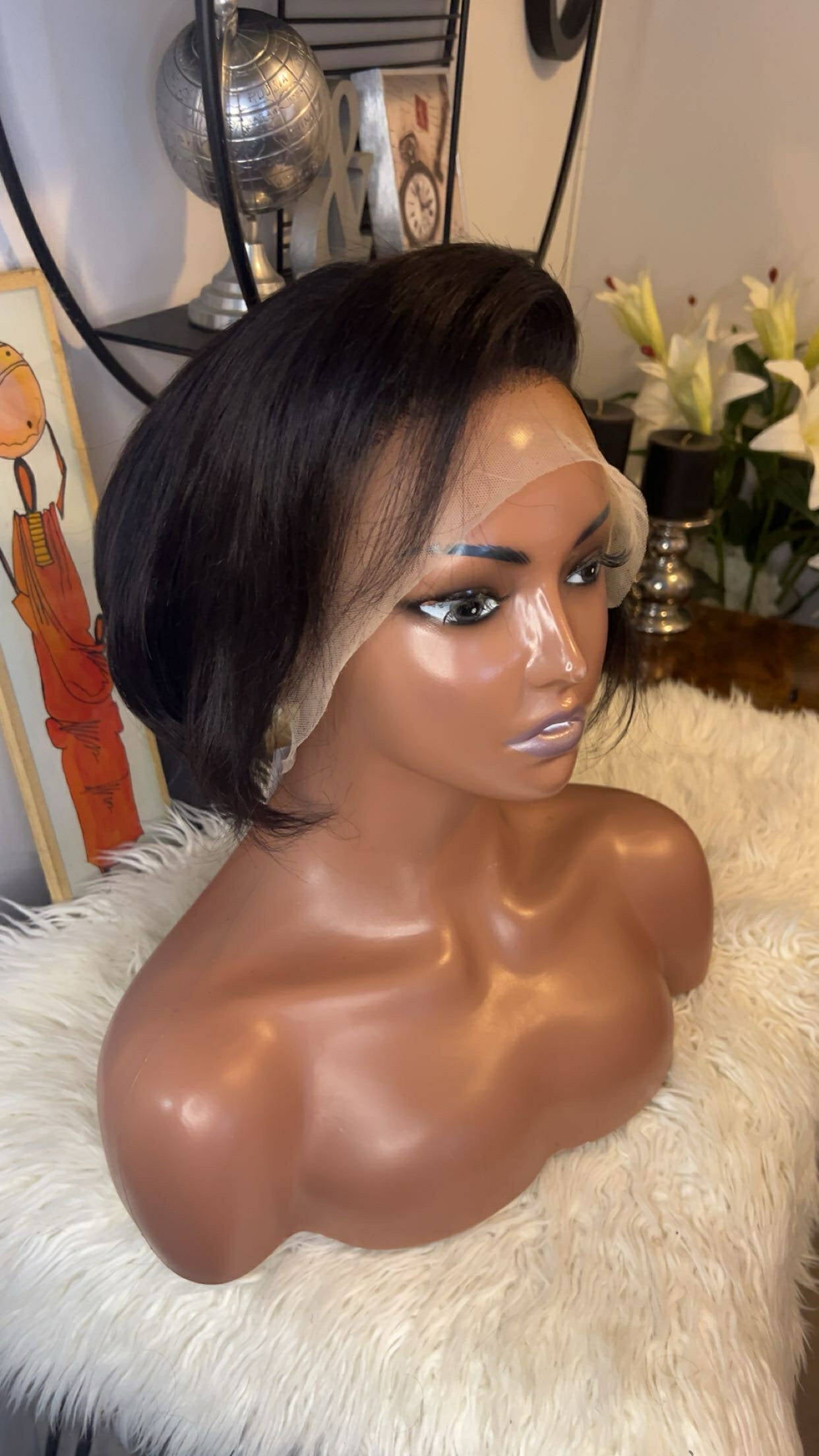 Pixie bob (Coupe dame) 100% human hair