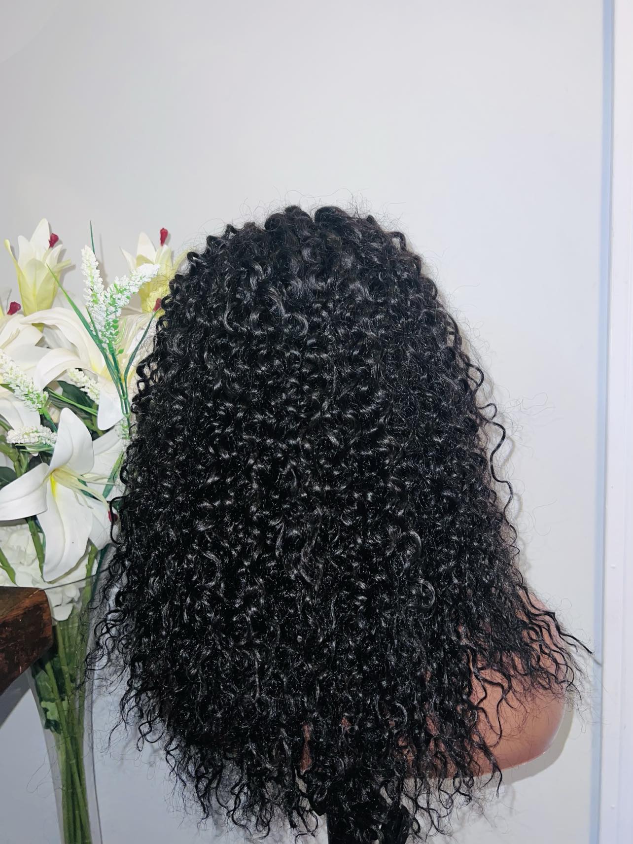 Jerry curly 100% human hair 20 pouces couleur 1B