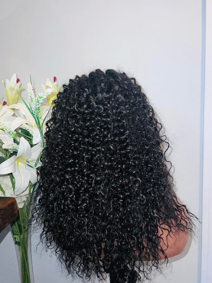 Jerry curly 100% human hair 20 pouces couleur 1B