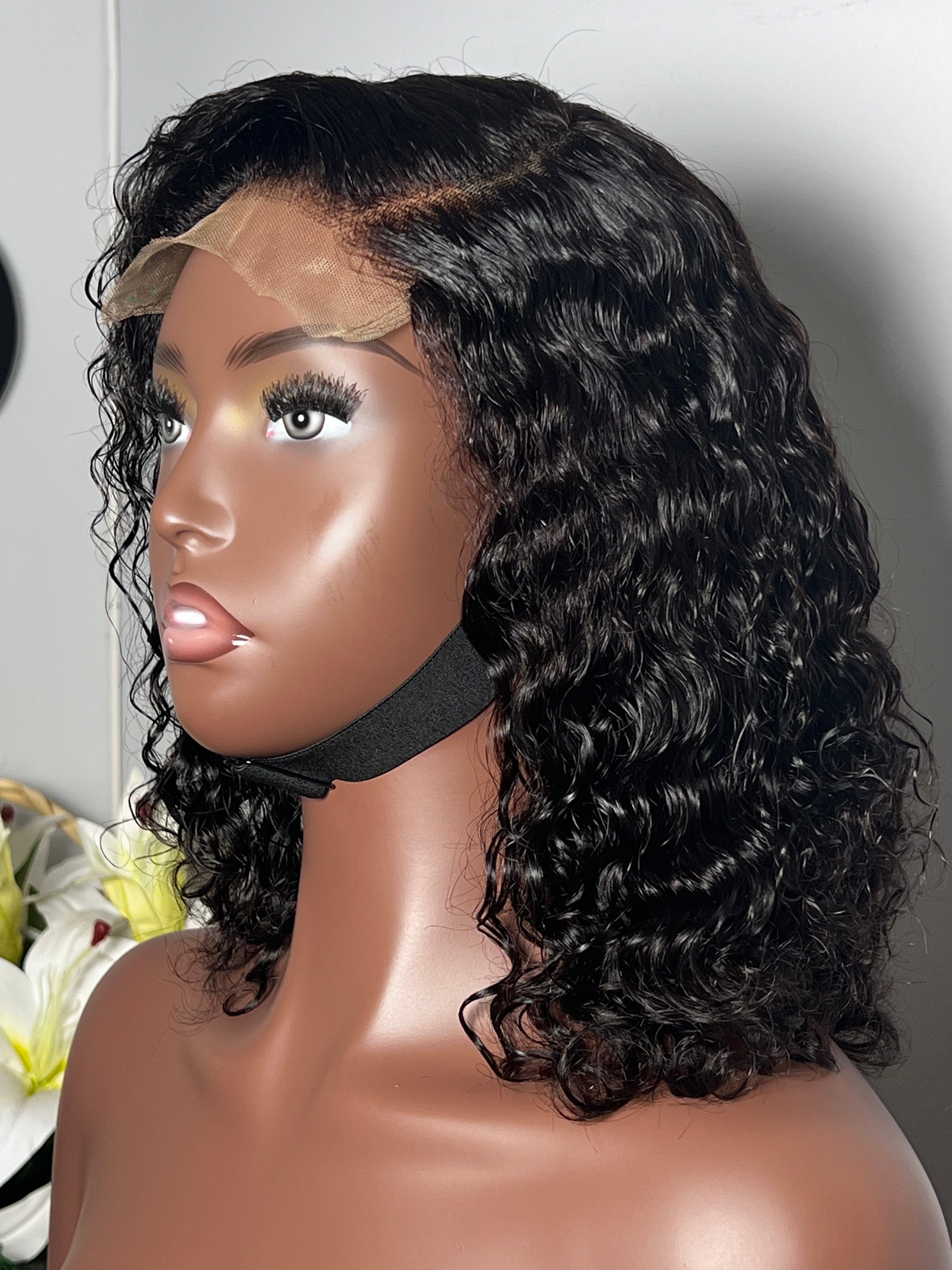 Prête à porter curly 100% human hair