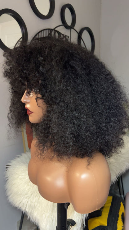 Perruque spanish curly de 12 pouces 3 couleurs disponibles