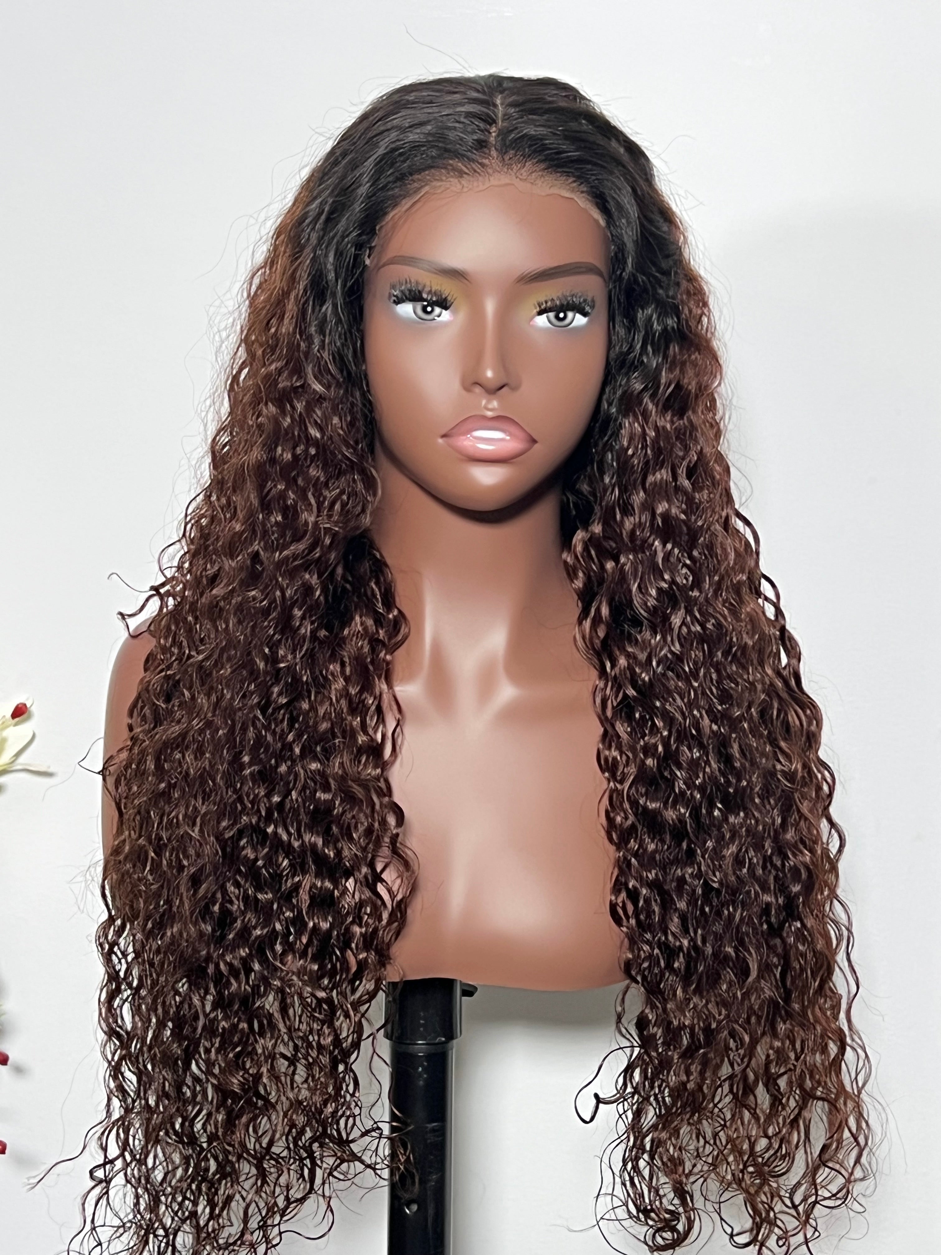 Perruque prête à porter luxe water wave