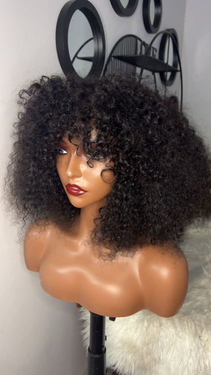 Perruque spanish curly de 12 pouces 3 couleurs disponibles