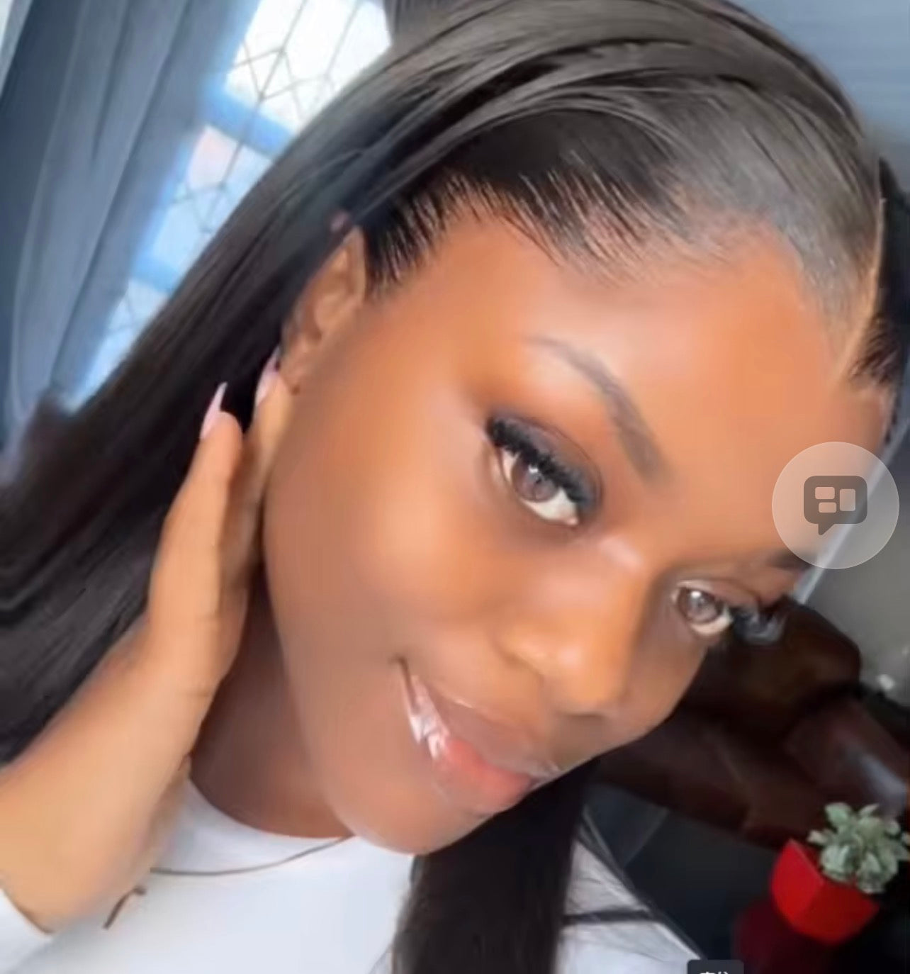 Bob sur frontal real HD 13x4 + lagos hair line densité 250%