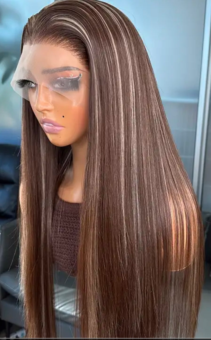 Blend hair 22 pouces 13x6