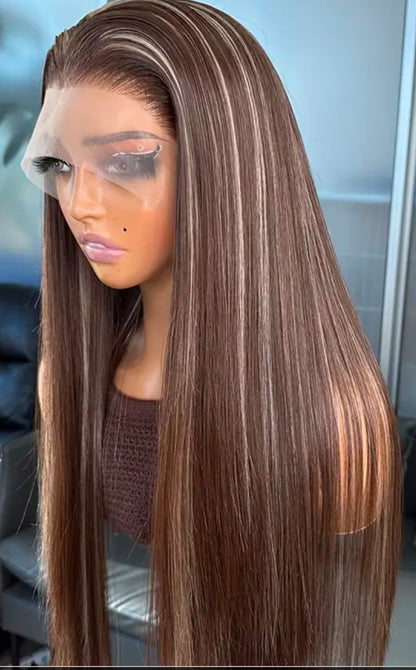 Blend hair 22 pouces 13x6