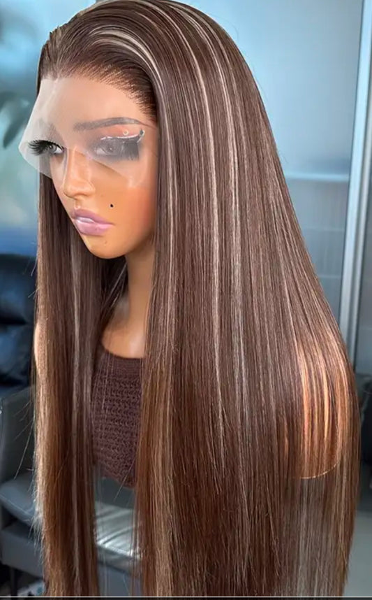 Blend hair 22 pouces 13x6