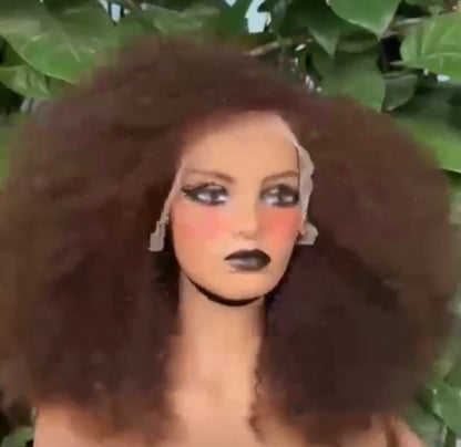 Afro curly de 16 pouces