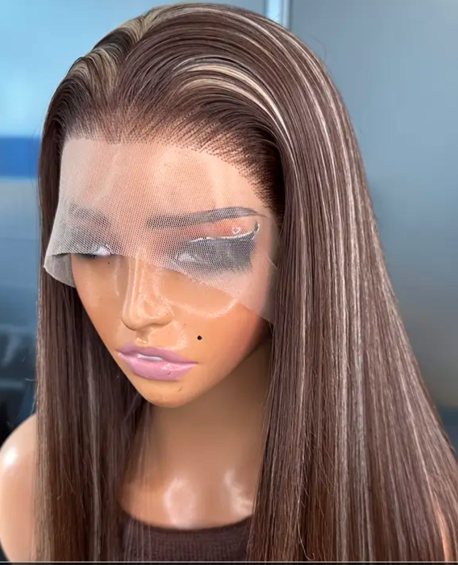 Blend hair 22 pouces 13x6