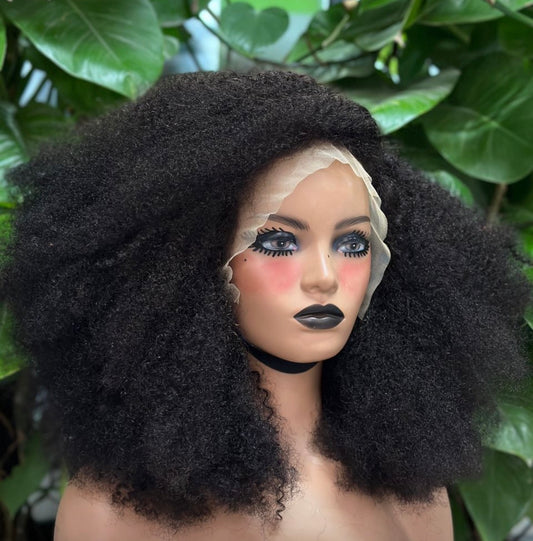 Afro curly de 16 pouces