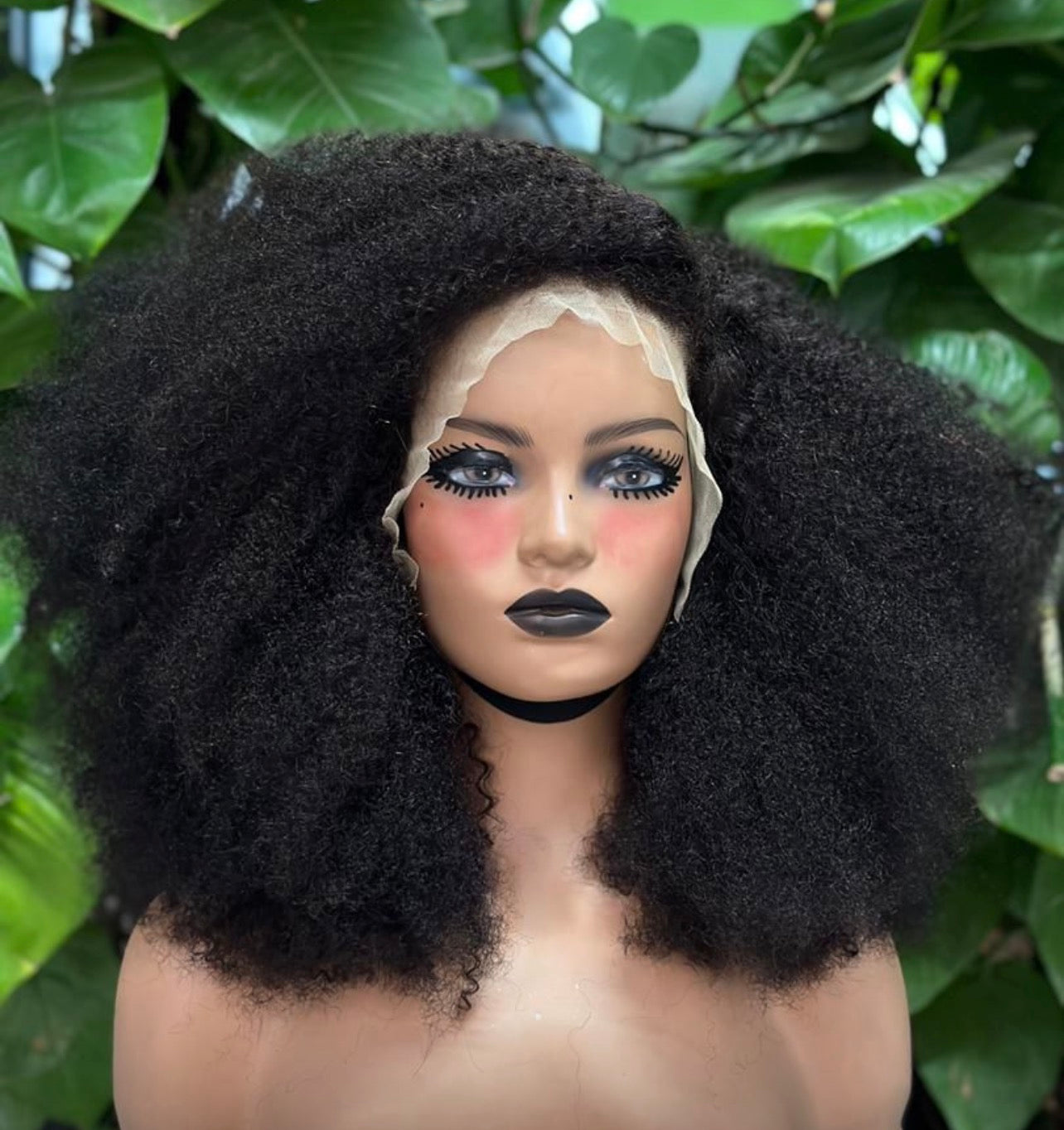 Afro curly de 16 pouces