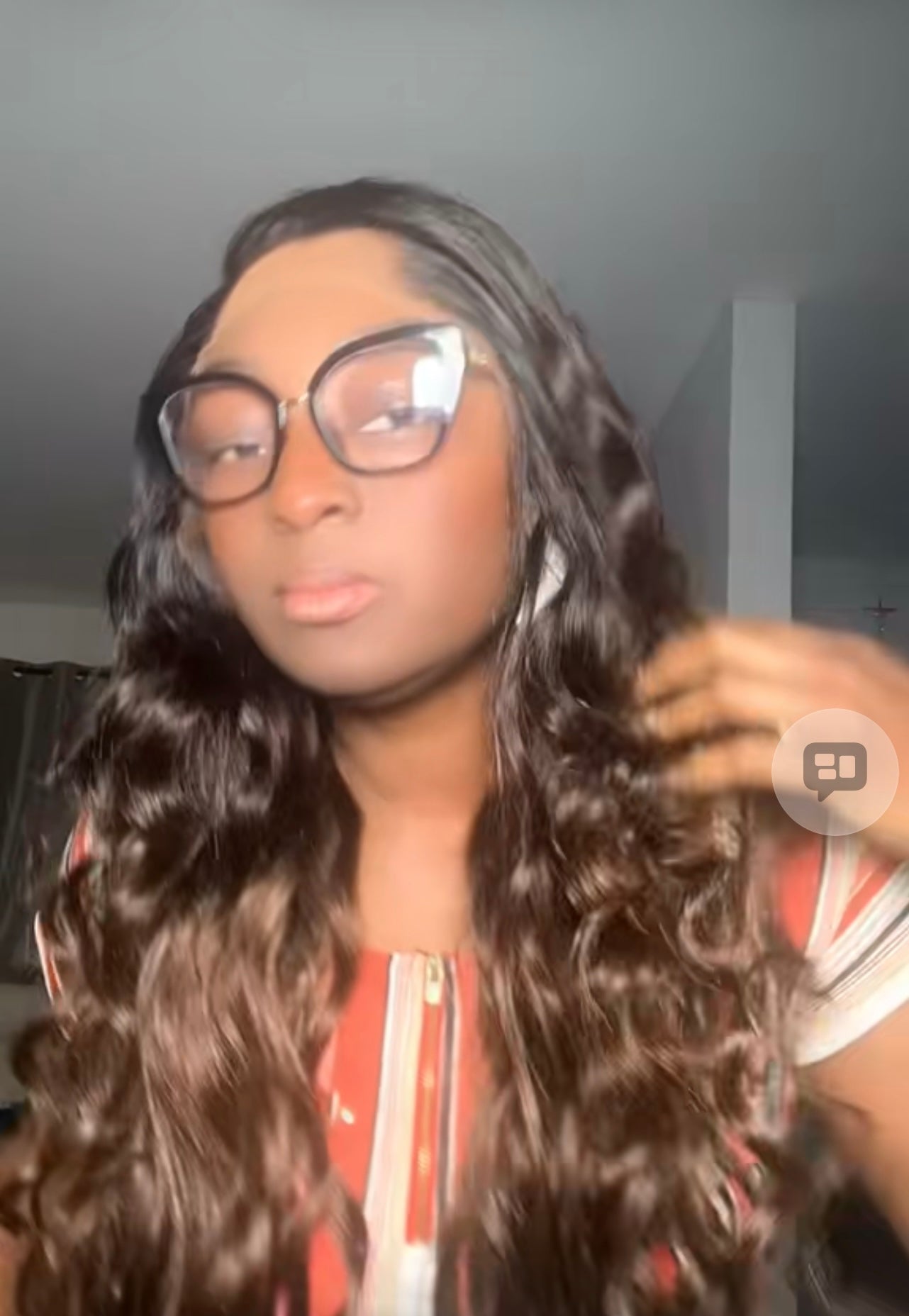 Wave de 30 pouces sur frontal real HD 13x4 + Lagos hair Line densité 400%