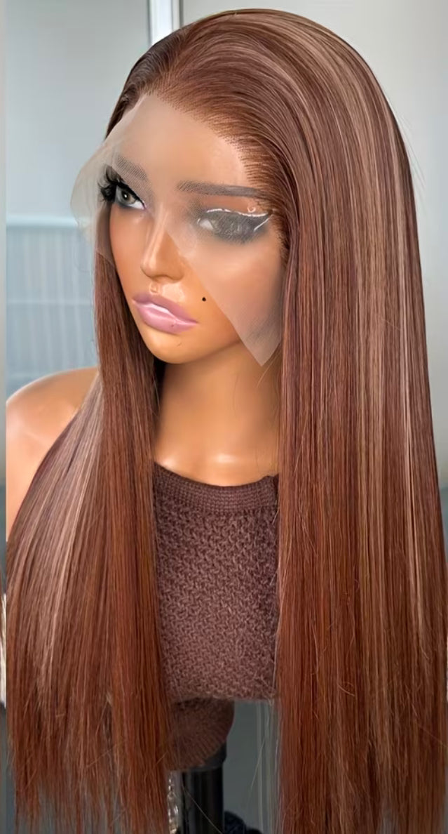 Blend hair 22 pouces lace 13x6