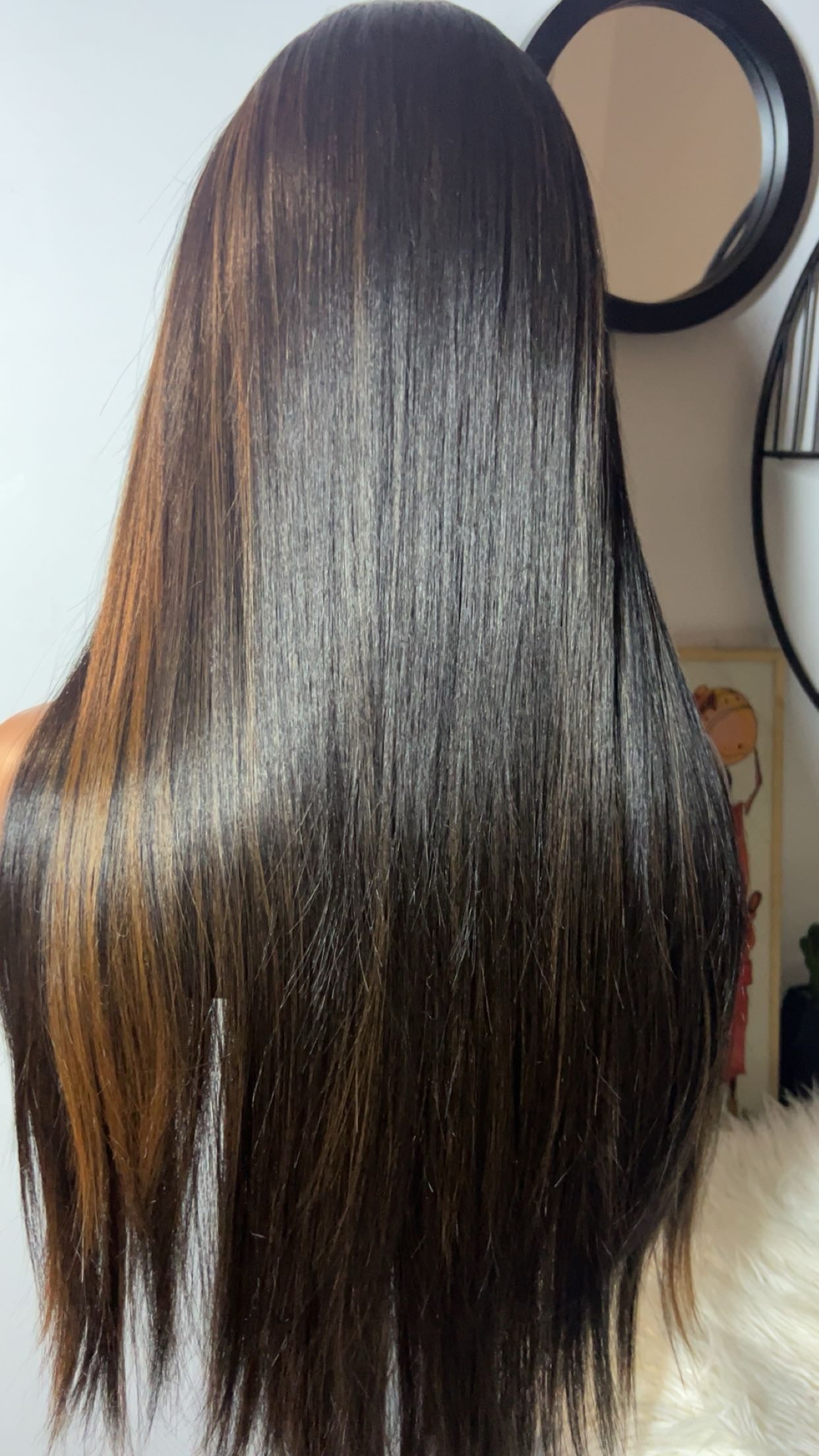 Blend hair 22 pouces lace 13x4