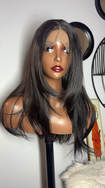 Blend hair 22 pouces lace 13x4