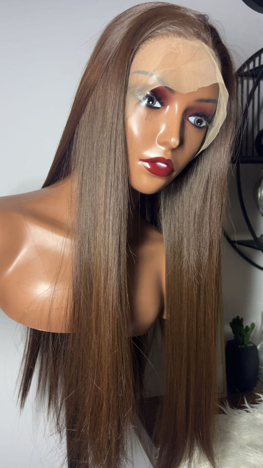 Blend hair 22 pouces lace 13x4