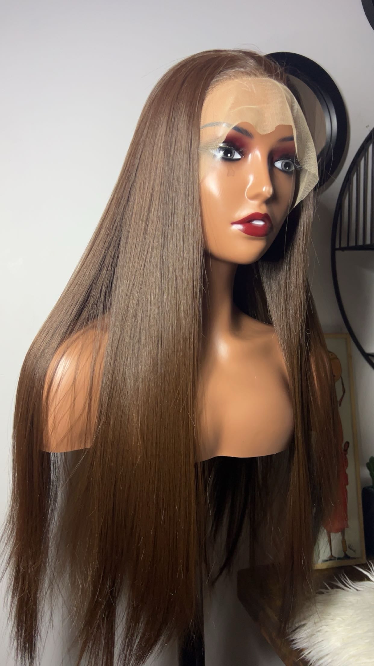 Blend hair 22 pouces lace 13x4