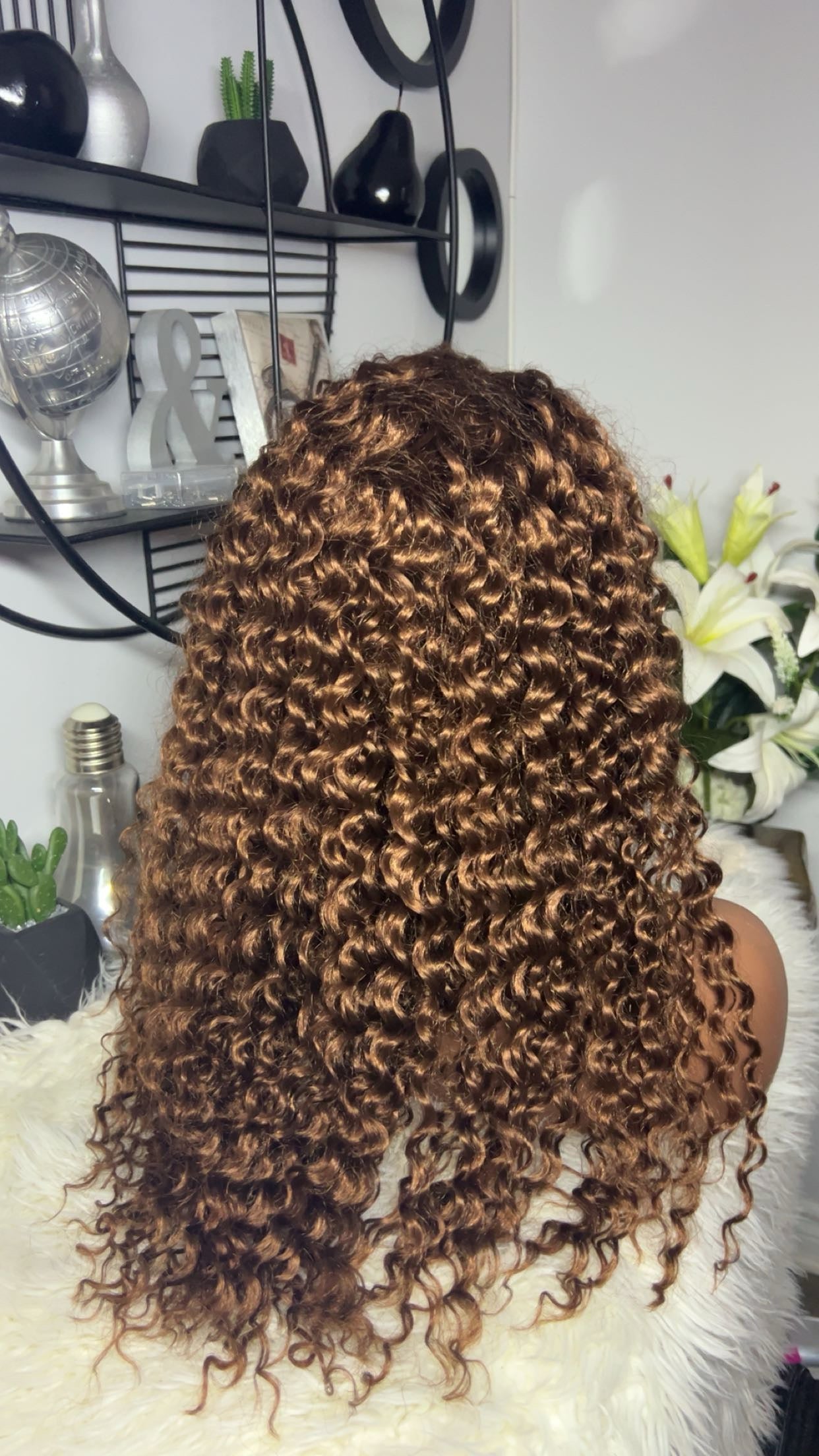 Perruque bandeau de 20 pouces deux couleurs disponibles