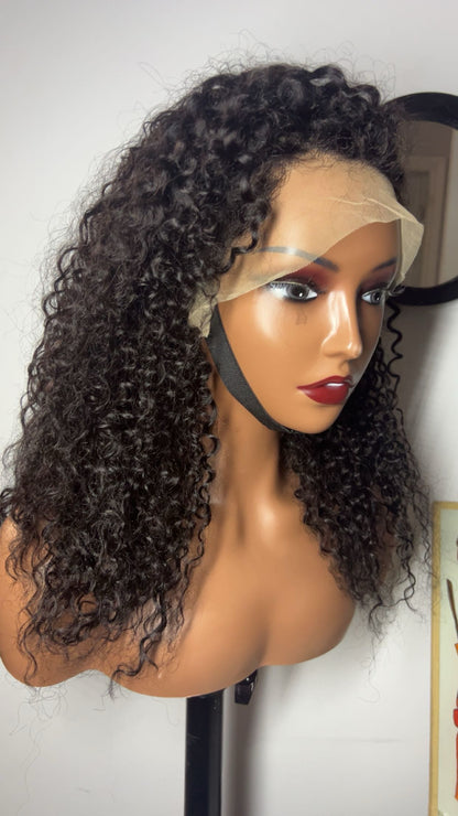 Jerry curly 100% human hair 20 pouces couleur 1B