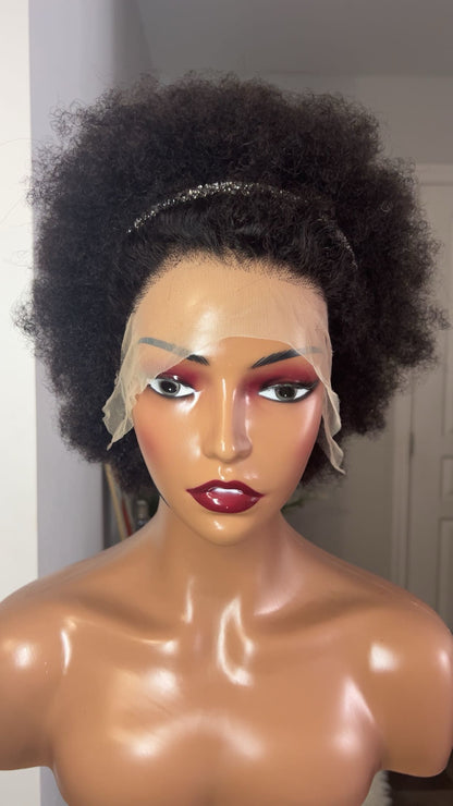 Afro 12 pouces couleur naturel