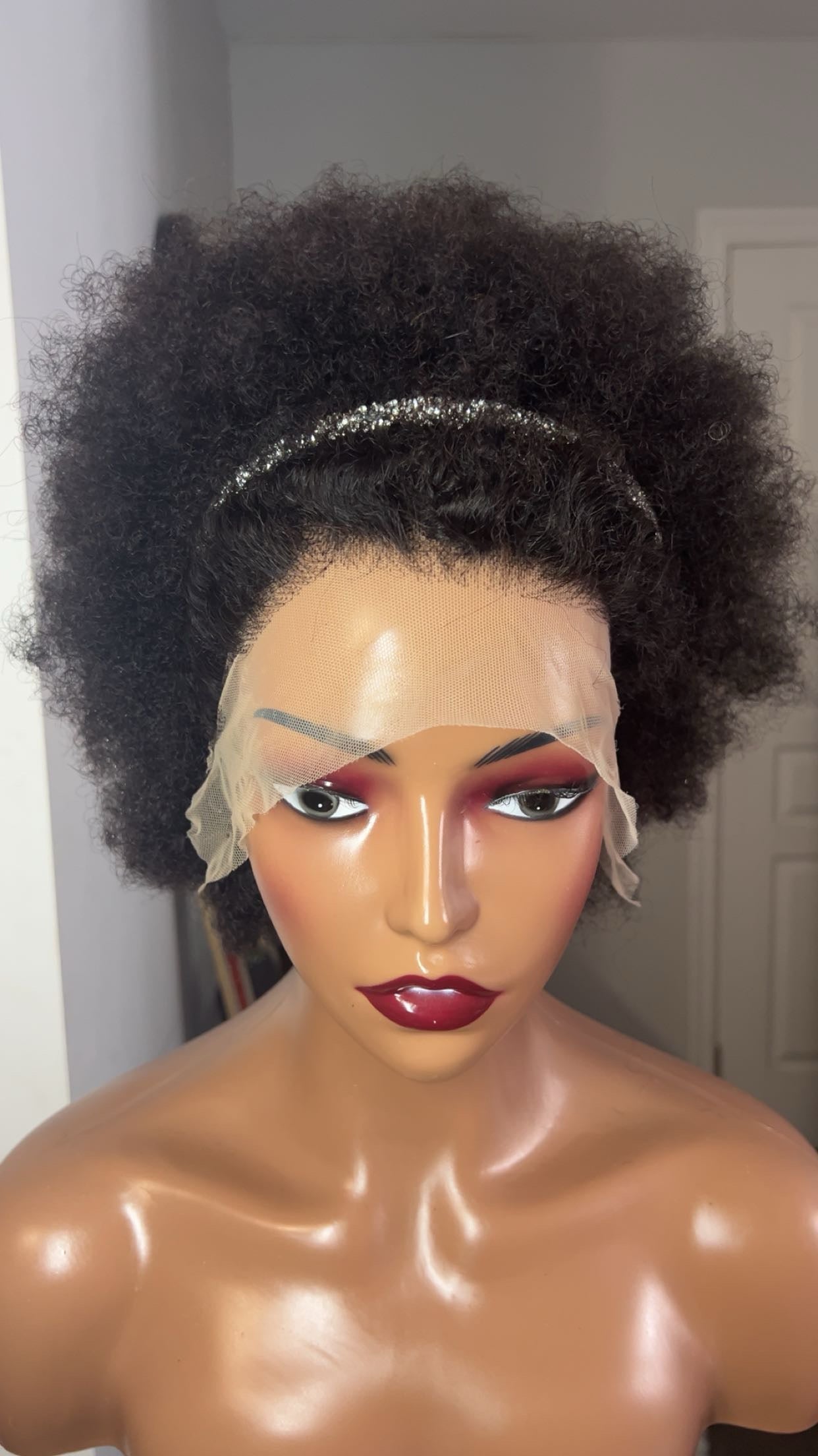 Afro 12 pouces couleur naturel