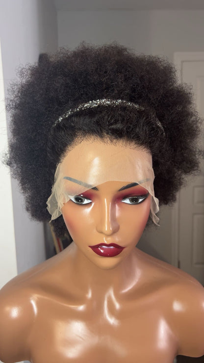 Afro 12 pouces couleur naturel