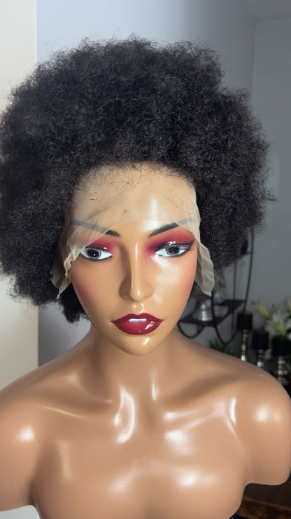 Afro 12 pouces couleur naturel