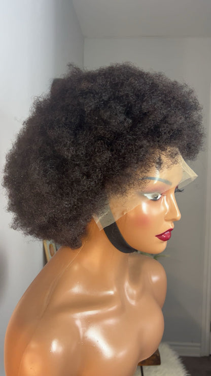 Afro 12 pouces couleur naturel