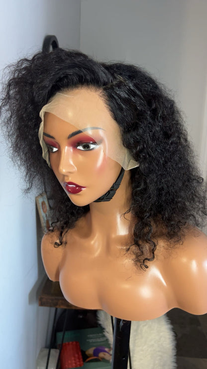 Perruque Afro curly de 14 pouces lace 13x6