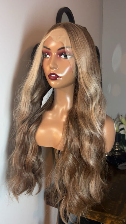 Blend hair vague légère de 24 pouces lace 13x6