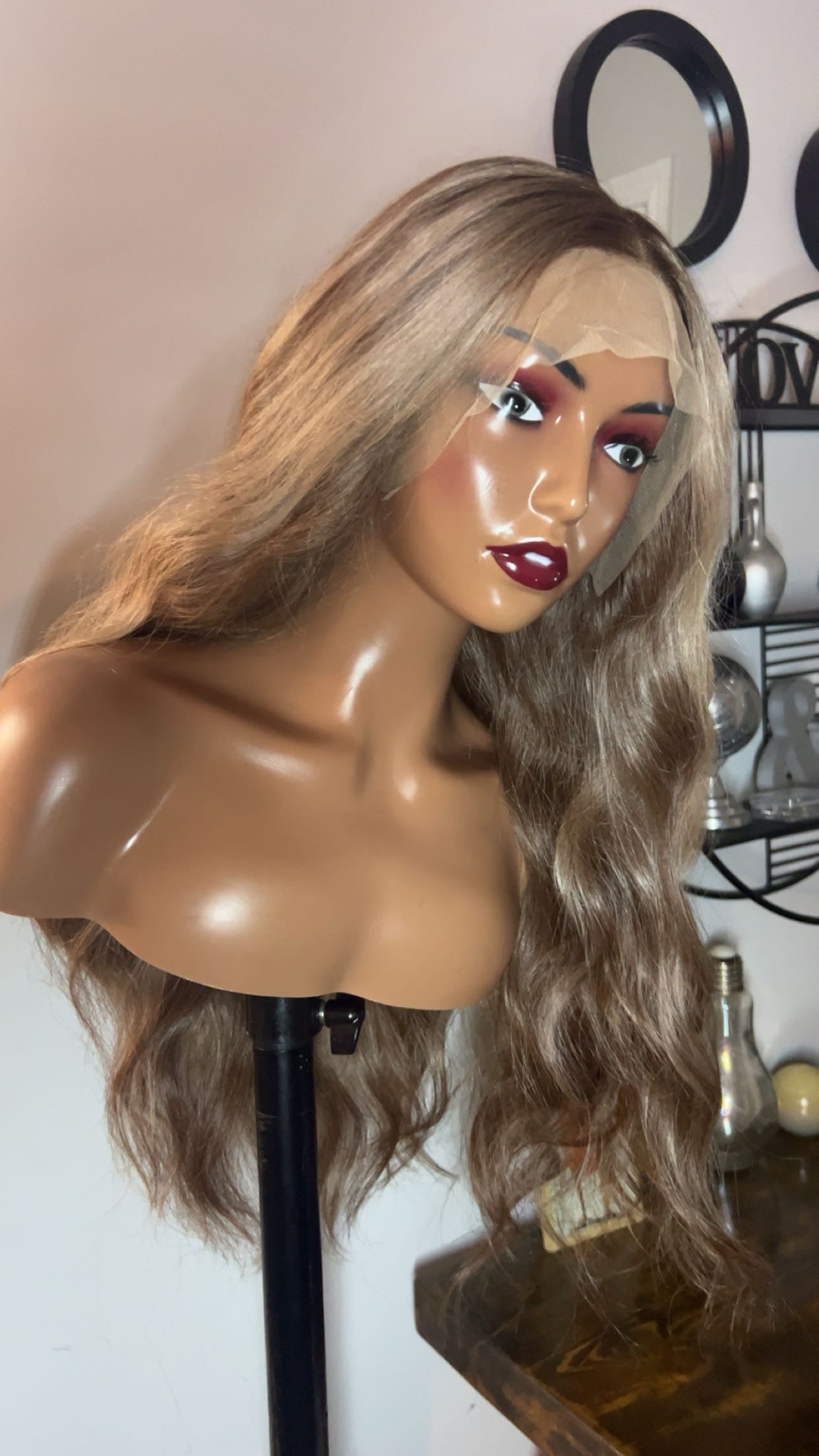 Blend hair vague légère de 24 pouces lace 13x6