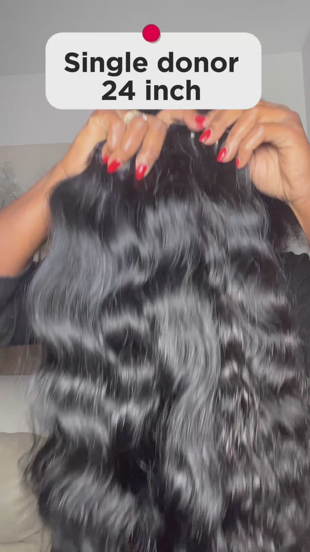 Lot de 3 boule de cheveux indien des femmes du sud single donor + closure HD 6x6