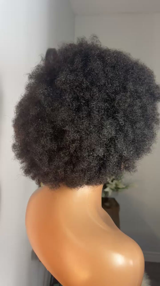 Afro 12 pouces couleur naturel